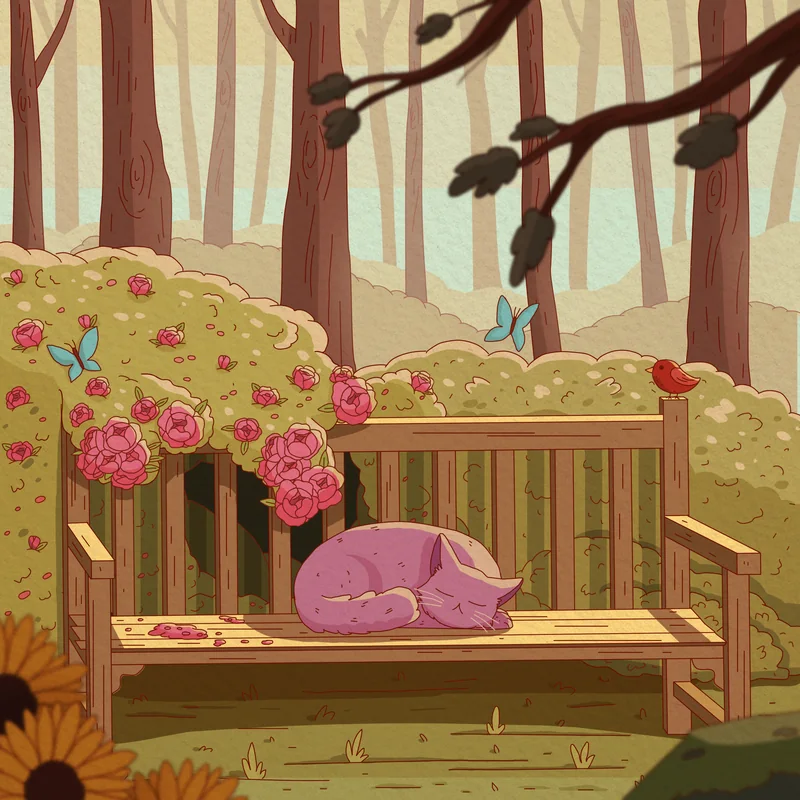Bloom cover art by Purrple Cat